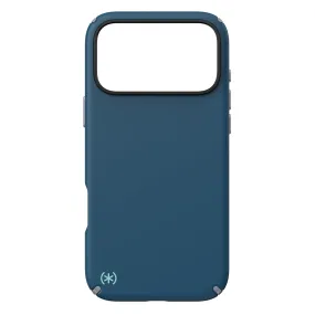 Speck Presidio2 Pro MagSafe Case - Apple iPhone 17 Pro Max - Blue & Silver (SPK151025-3261) Soft Surface Design