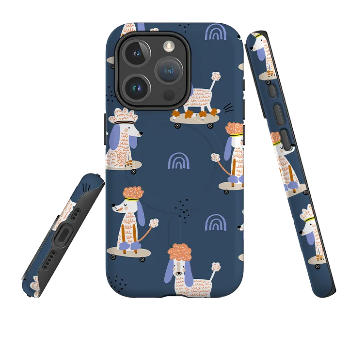 iPhone MagSafe Tough Case - Skater Dogs Protective barrier