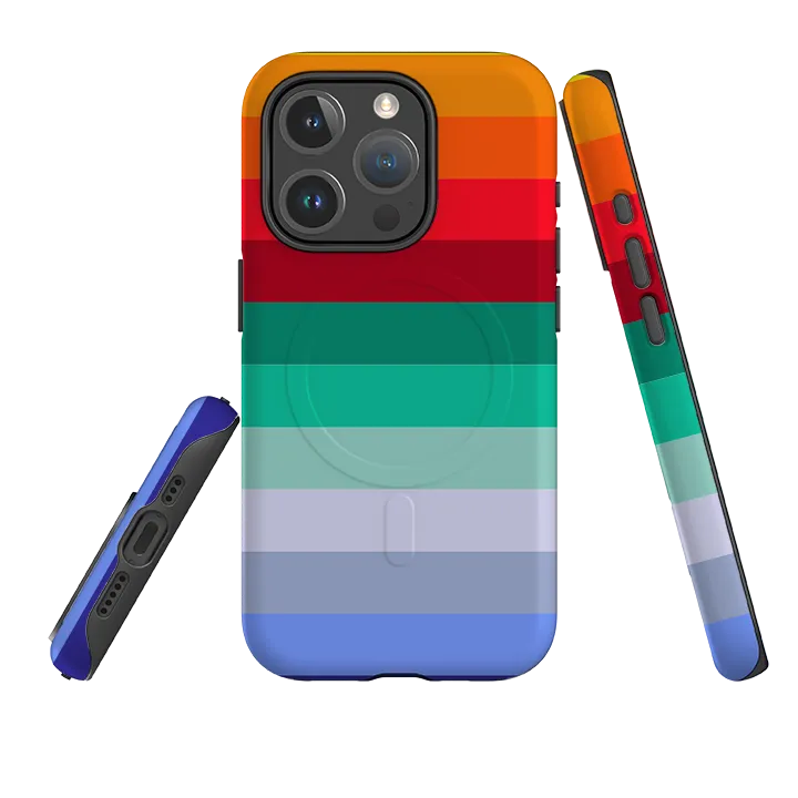 iPhone MagSafe Tough Case - Honey Horizon By Kitty Joseph Comfort Layer Texture