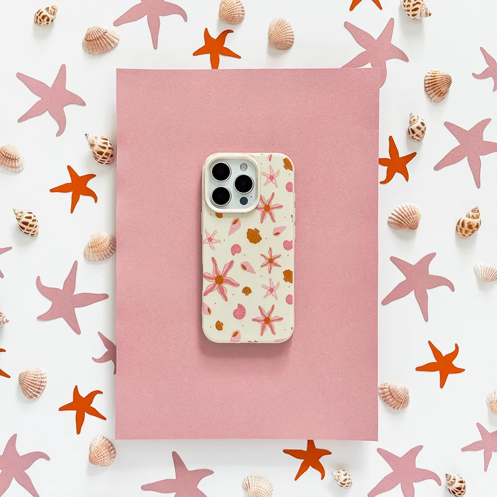 Slim Feel Premium Surface Peachy Beach Phone Case