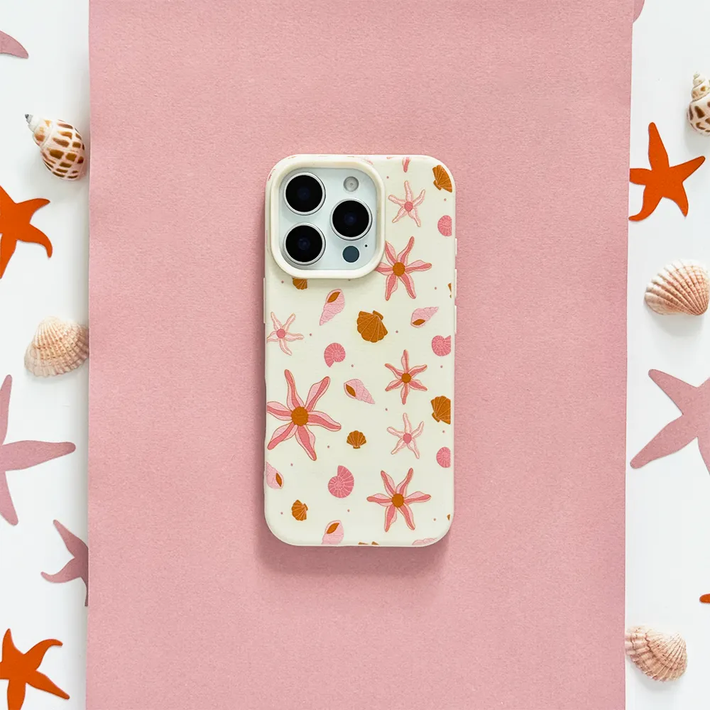 High gloss Comfort Build Layer Peachy Beach Phone Case