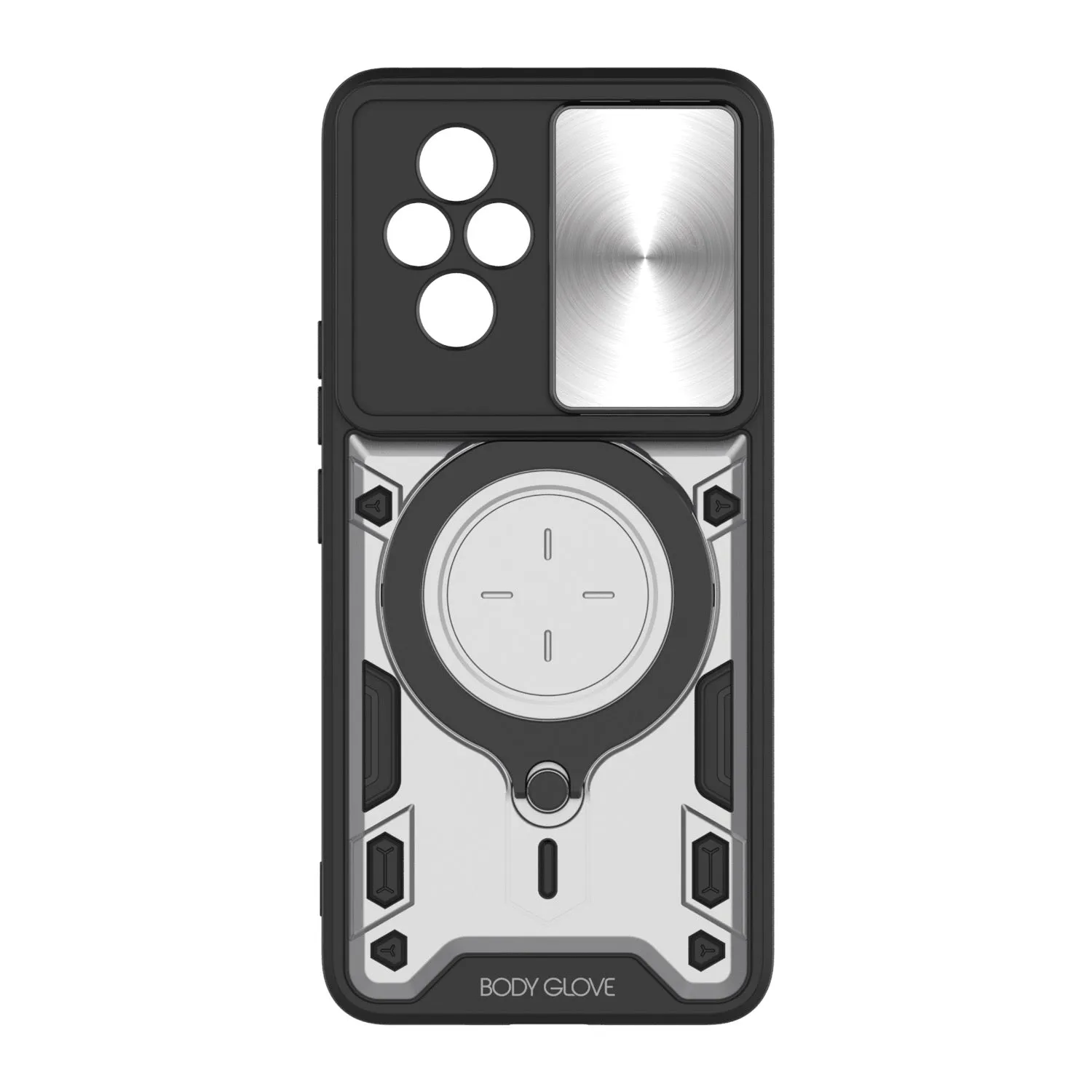 Handy Use Elegant Edge Body Glove Defender Case - HONOR 200 - Silver (BGDEF-HON200-S)