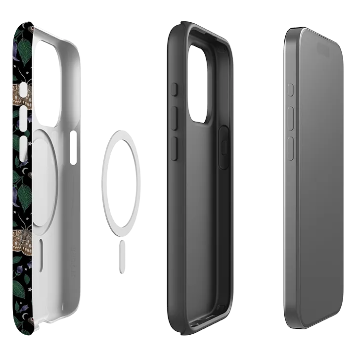 iPhone MagSafe Tough Case -  Moths By Catherine Rowe Smooth Design Comfort Edge Texture