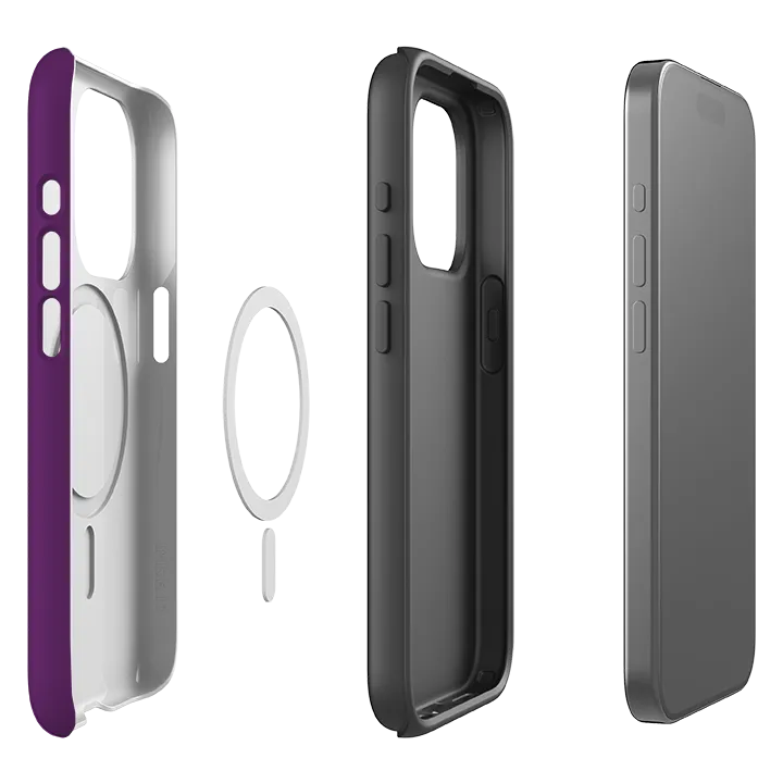 iPhone MagSafe Tough Case - Lyon Chroma Stripe Slim Look