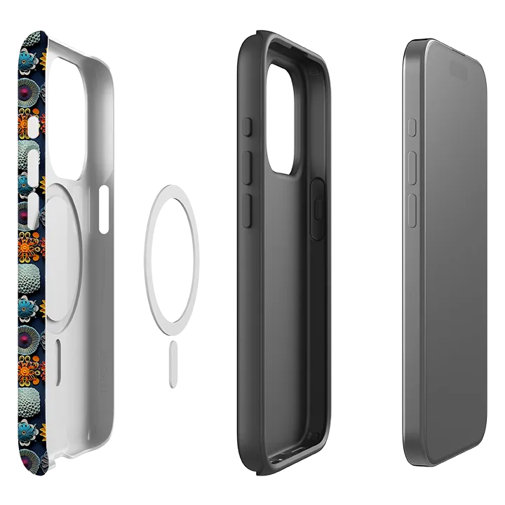 Shock Absorbing Ergonomic Texture iPhone MagSafe Tough Case - Zanini