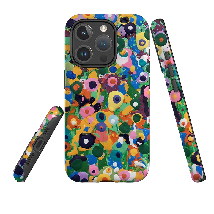 Compact Feel Soft Shield iPhone MagSafe Tough Case - Kisses By Linda Calvert Jacobson