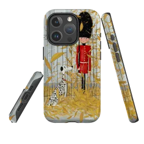 Color Accent iPhone MagSafe Tough Case - London In Leaves By Maja Lindberg