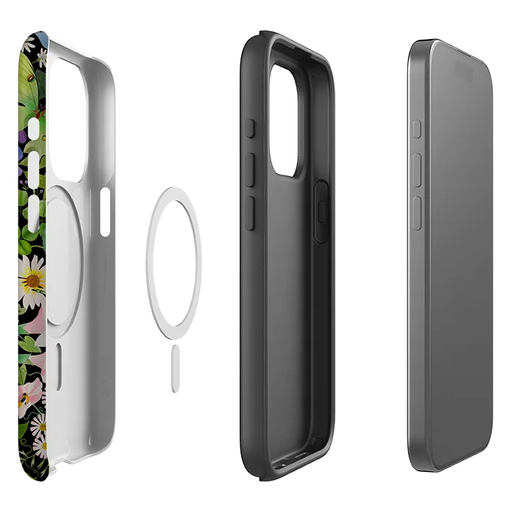 iPhone MagSafe Tough Case -  Wild Flowers By Bex Parkin Compact Edge Smooth Protection