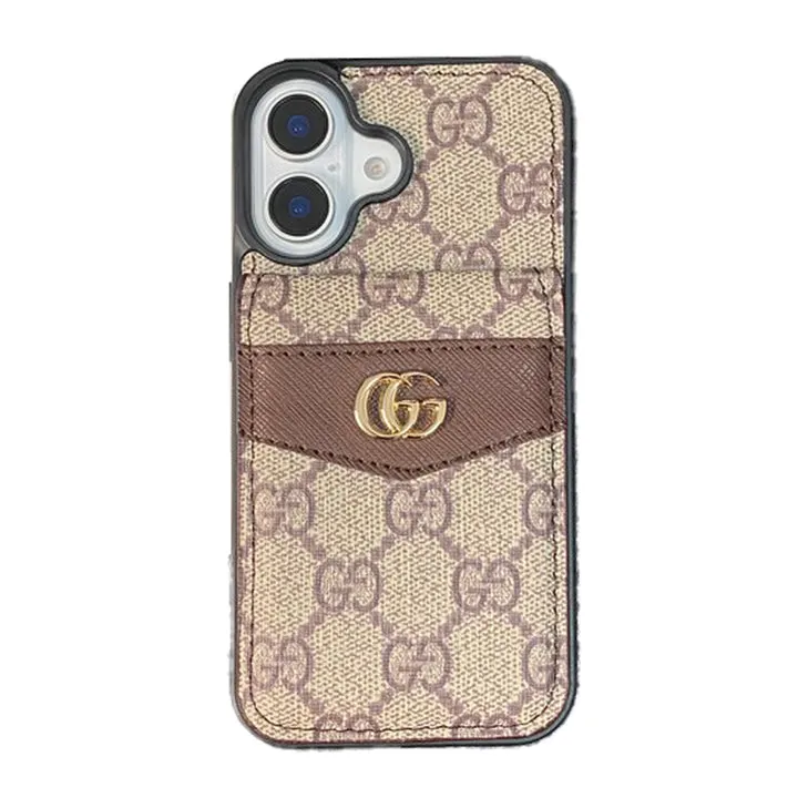 Luxury Case with  CARD BAG IPHONE CASE Luxury Style Durable structure