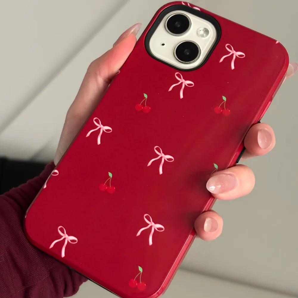 Tough Phone Case - Cherry Coded Soft edges Soft Surface Design
