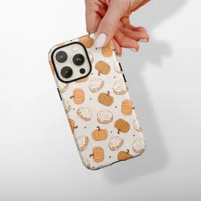 Tough Phone Case - Cinnamon Buns Luxury Finish Texture