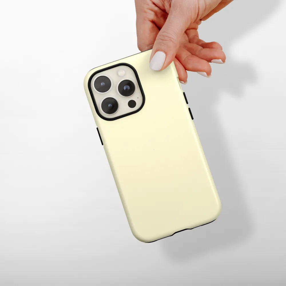 Non Slip Tough Phone Case - NAKD Yellow