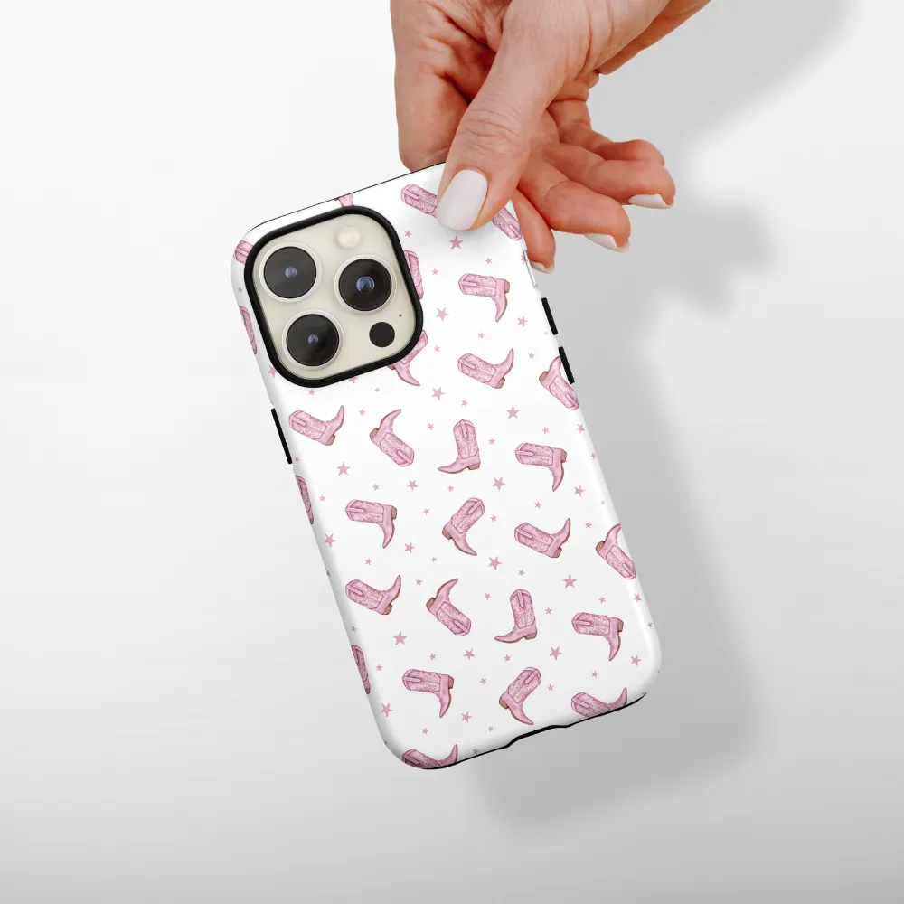 Tough Phone Case - Rodeo Ready Protective Edge Layer 3D Effect