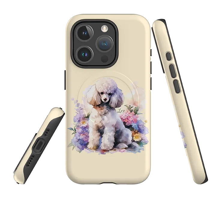 Comfort Fit Edge Modern Grip Texture iPhone MagSafe Tough Case - Cute Dog J