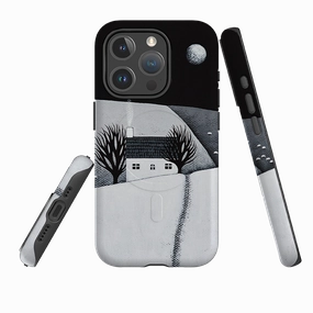 iPhone MagSafe Tough Case -  Sheep Fields By Natasha Newton Comfort Pattern Durable Texture Layer