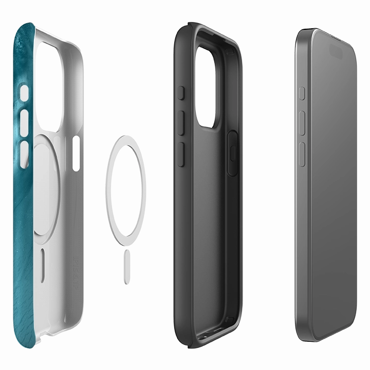 Ergonomic Shape iPhone MagSafe Tough Case -  Marine