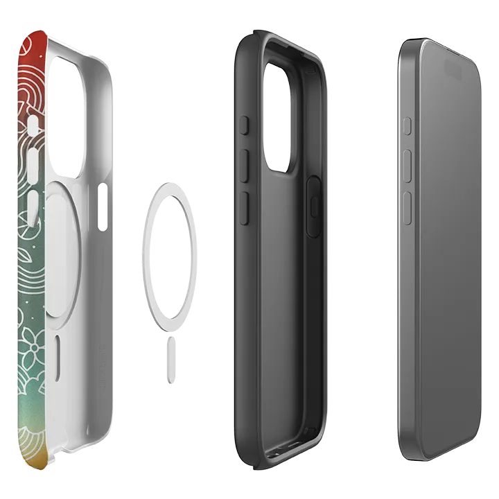 Protective Form Protective Structure iPhone MagSafe Tough Case - Galaxy Mandala