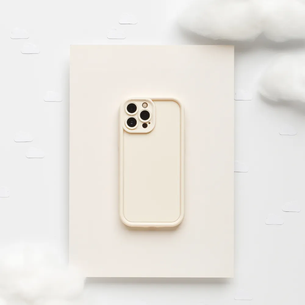 Slim Profile Cloud Soft NAKD Phone Case - Cashmere Cream