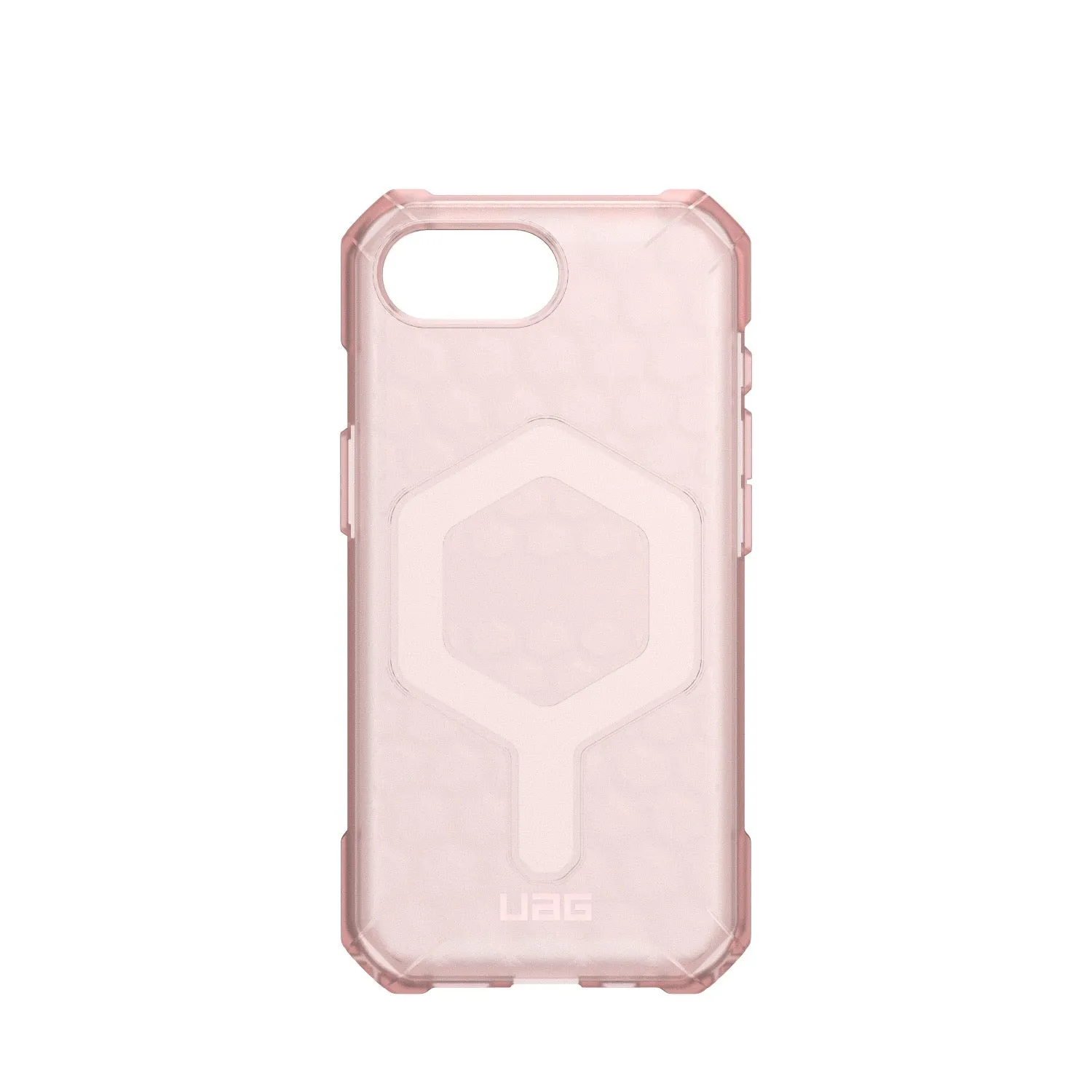 Polished Layer Cushioned Edge UAG Essential Armor MagSafe Case - Apple iPhone 16e - Rose (UAG-ISE25-EAMRS)