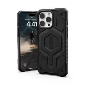 Protective cover Premium Style UAG Monarch Case - Apple iPhone 16 Pro Max - Carbon Fibre (UAG-I16PM-MONCF)