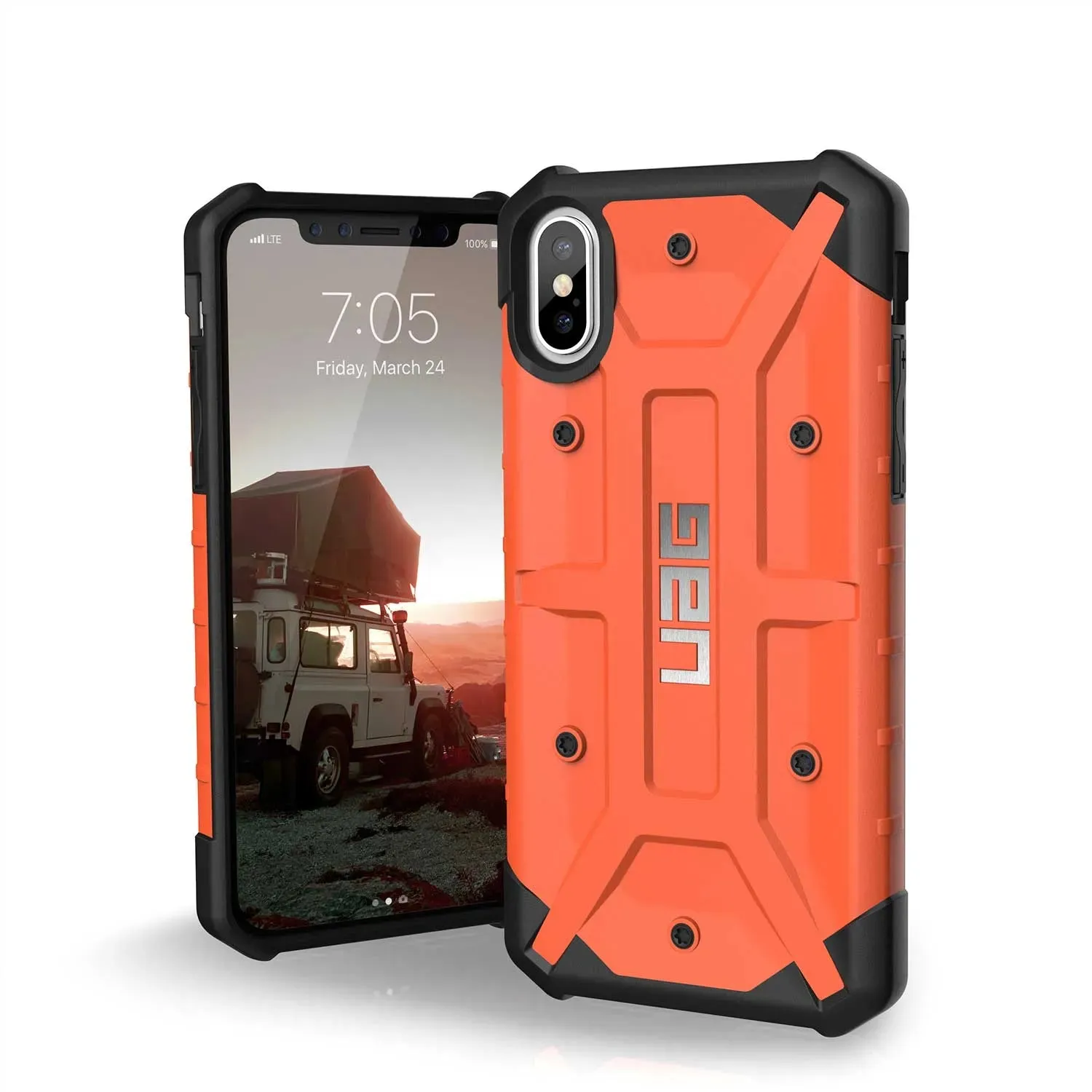 UAG Pathfinder Case - Apple iPhone X Colorful Finish Trendy Detailing