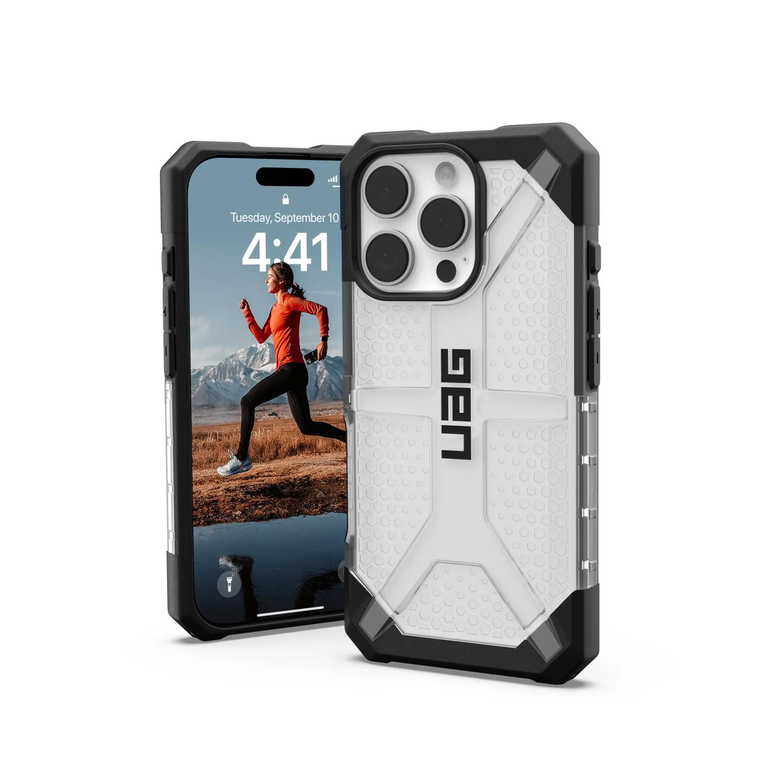 UAG Plasma Case - Apple iPhone 16 Pro - Ice (UAG-I16PR-PLACL) Water Resistant Versatile Design