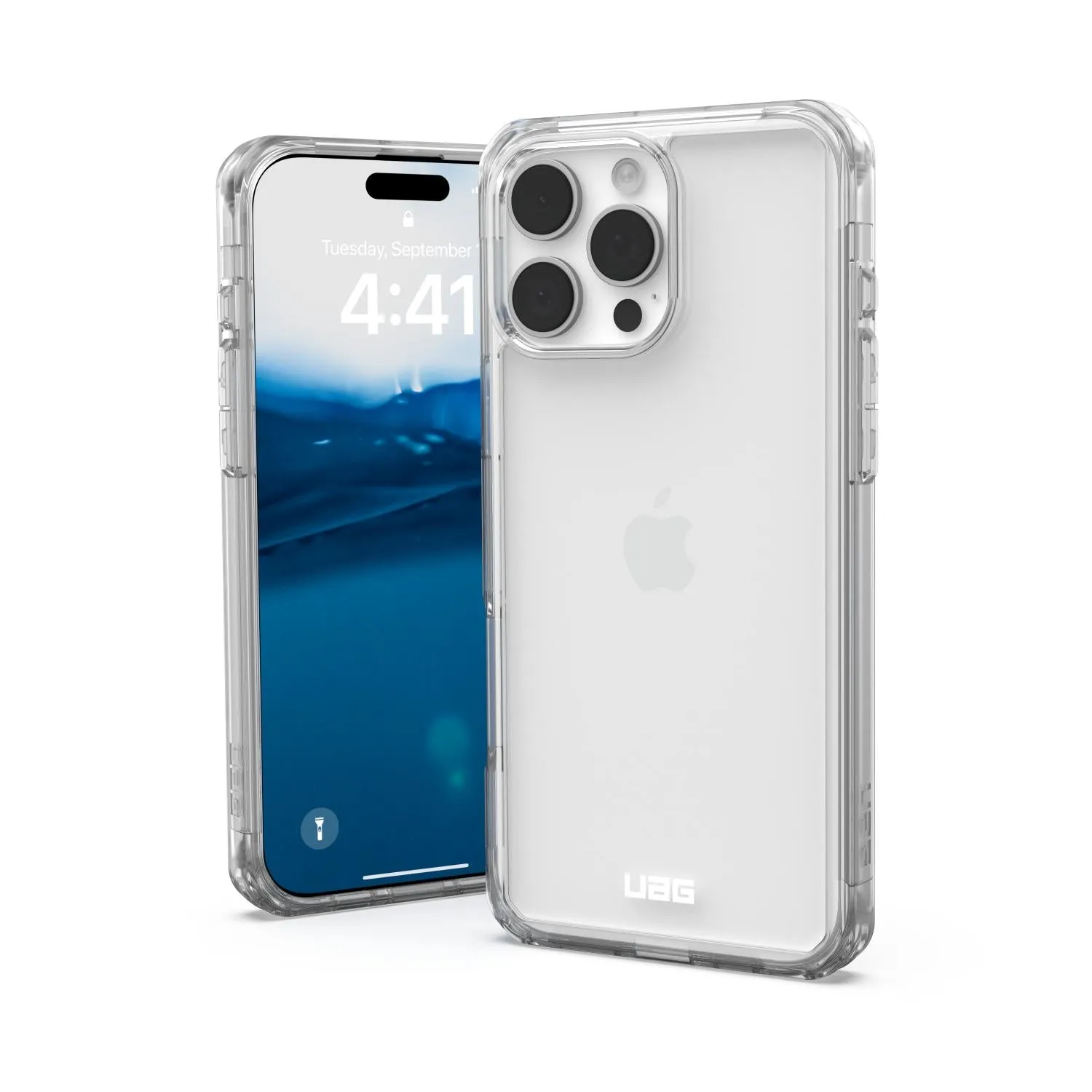 UAG Plyo Case - Apple iPhone 16 Pro Max - Ice (UAG-I16PM-PLYCL) Grip Enhanced
