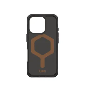 Clear Design UAG Plyo Magsafe Case - Apple iPhone 16 Pro - Black & Bronze (UAG-I16P-PLYB)