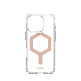 Textured Surface Subtle design UAG Plyo Magsafe Case - Apple iPhone 16 Pro - Ice & Rose Gold (UAG-I16PR-MPLYG)