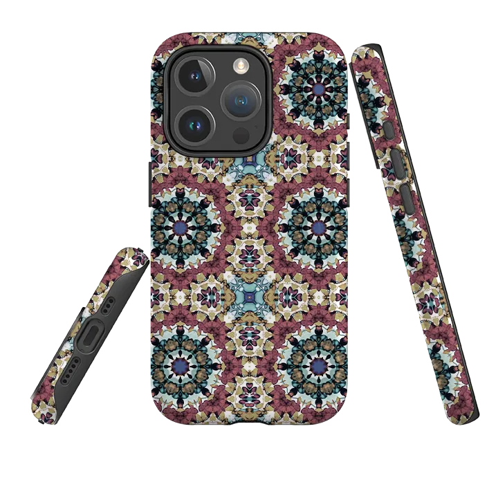 Modern Grip Design Color Finish iPhone MagSafe Tough Case - Kerrvile Folk