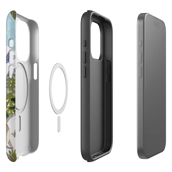 iPhone MagSafe Tough Case - Winter Forest By Caroline Bonne Muller Modern Build