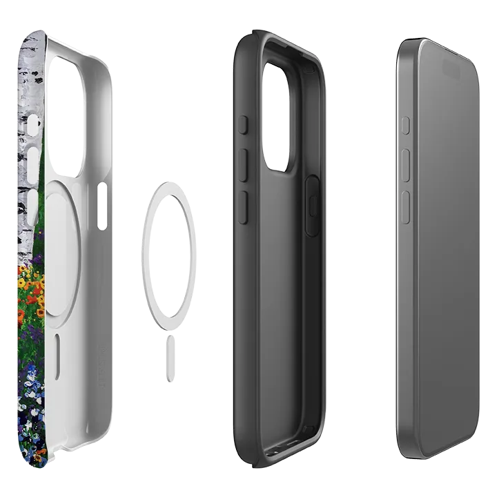 iPhone MagSafe Tough Case - Intimate Pleasures By Linda Calvert Jacobson Subtle Texture Trendy Aesthetic