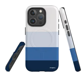 Premium Texture Design Durable Texture Build iPhone MagSafe Tough Case - Genoa Chroma