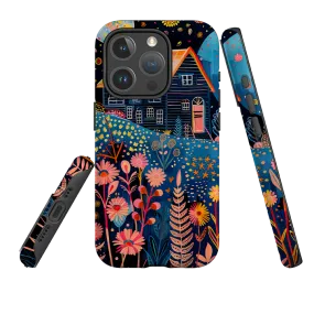 Refined Form iPhone MagSafe Tough Case - Folk Art House V