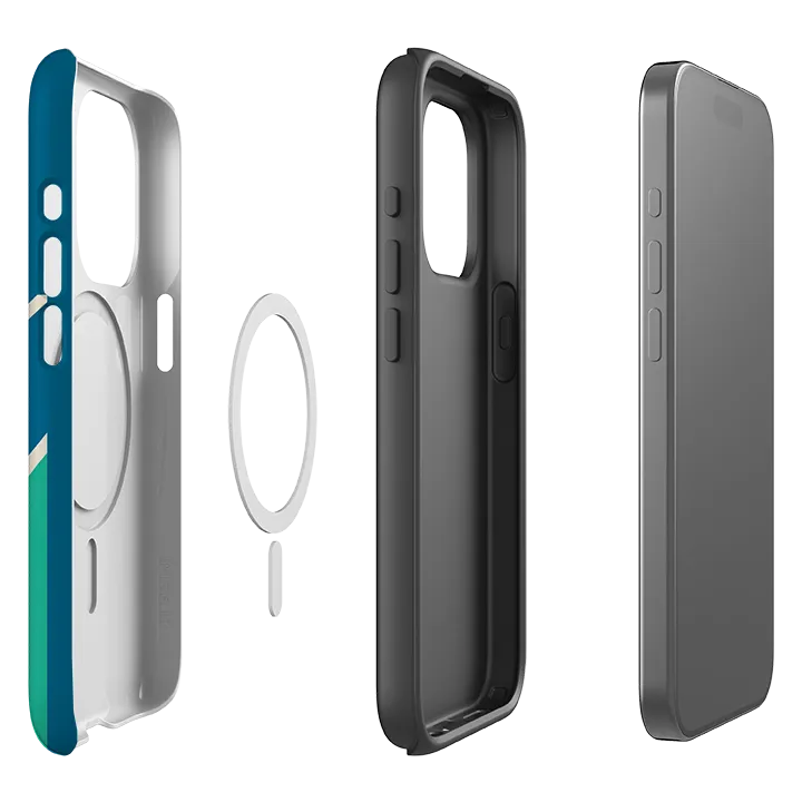 iPhone MagSafe Tough Case -  Tennis Fashion By Paul Thurlby Premium Surface Finish Modern Surface Design