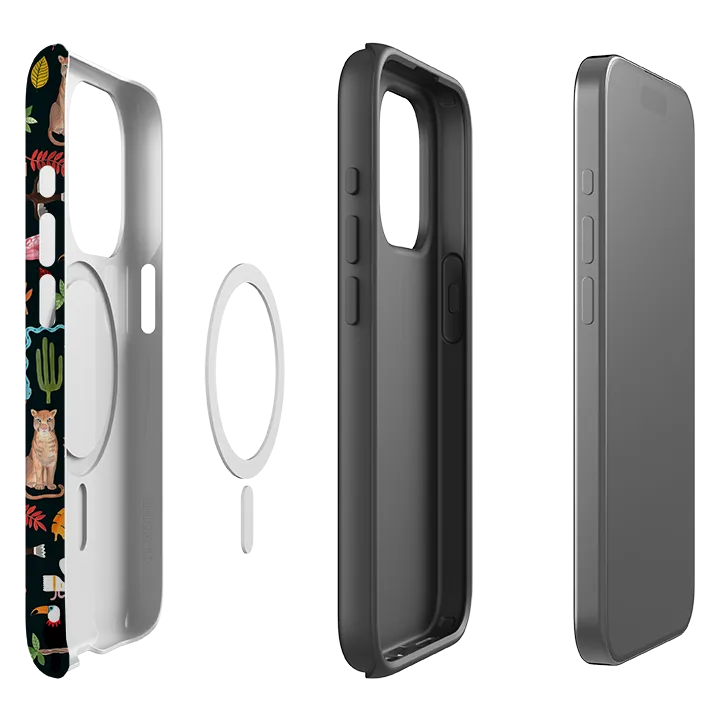 Shock Layer Flexible Touch iPhone MagSafe Tough Case - Peru By Bex Parkin