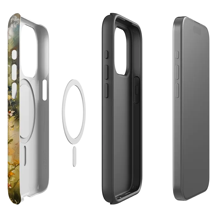 iPhone MagSafe Tough Case - Thirlmere Rugged Edge Texture Elegant Design Layer