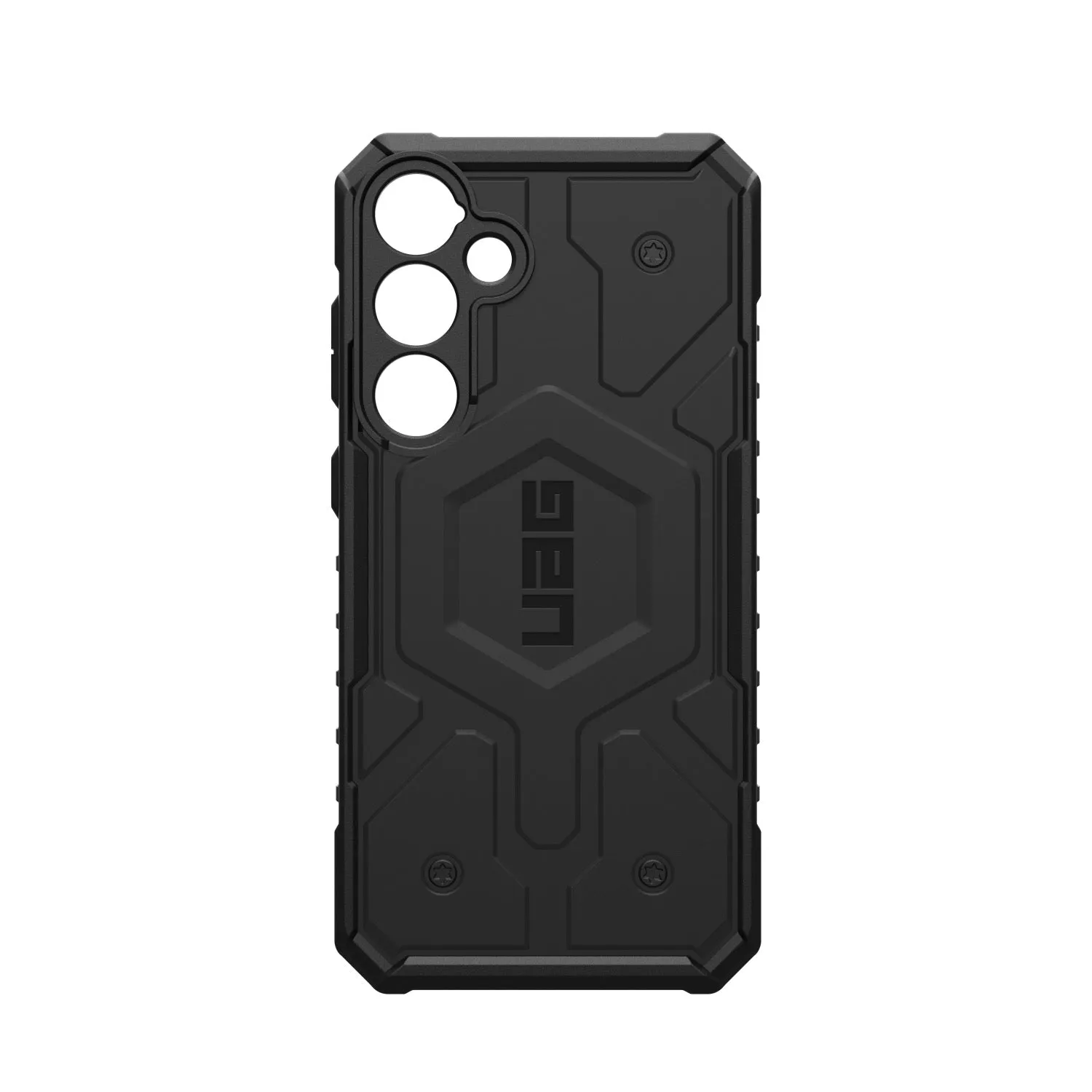 Glossy Finish Look UAG Pathfinder Case - Samsung Galaxy S24  - Black