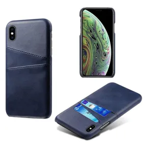 Leather Card Holder Case for iPhone Creative Form
