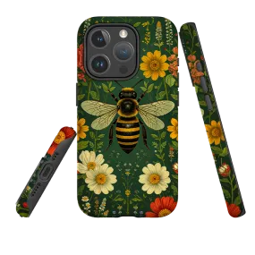 iPhone MagSafe Tough Case - Summer Bee Durable Layer Fashion Touch