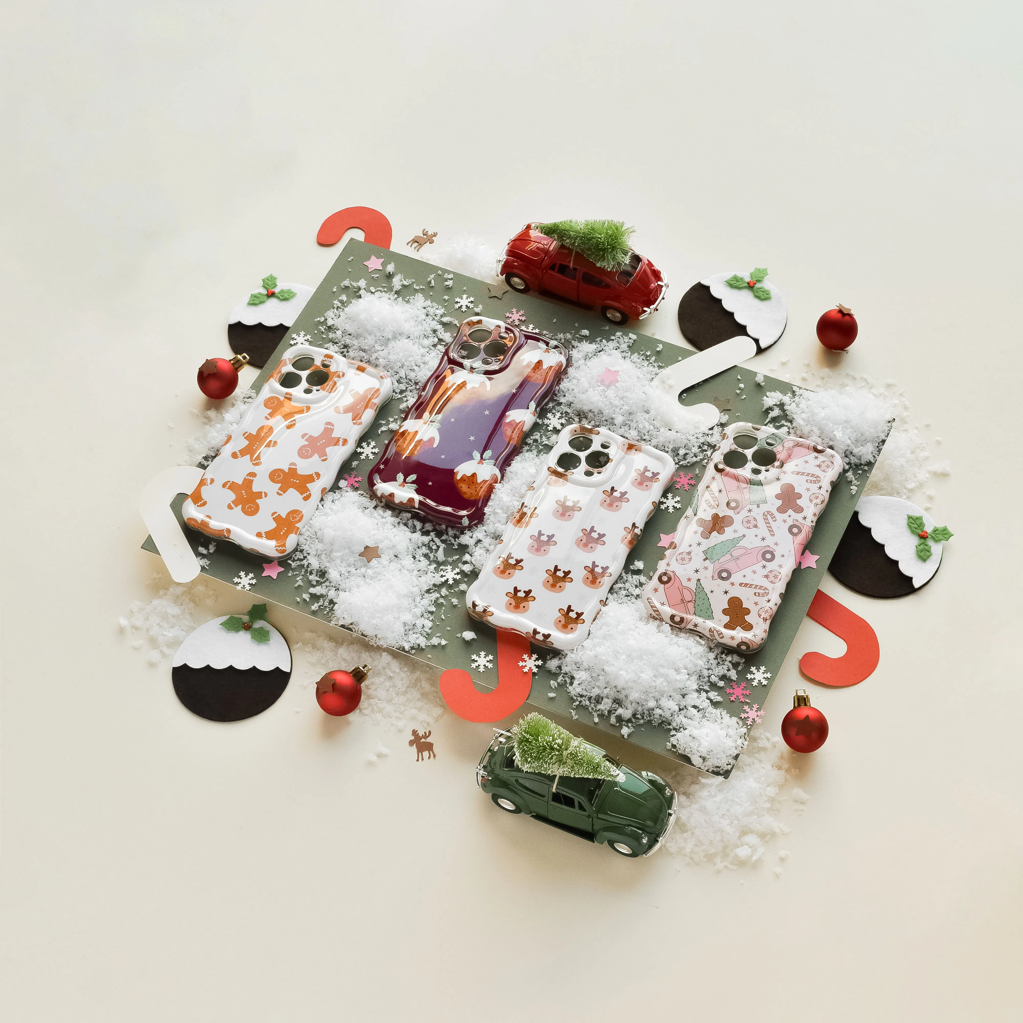 Wavy Phone Case - Ralphie Reindeer Light Structure Slim Comfort