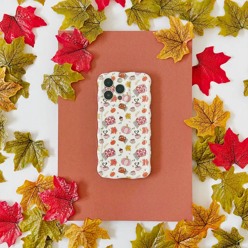 Wavy Phone Case - All Things Autumn Modern Texture Build