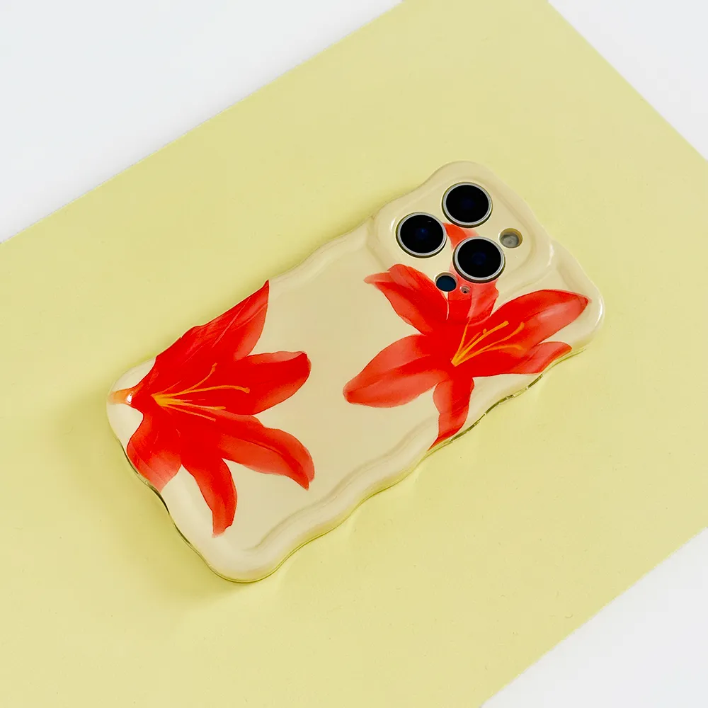 Wavy Phone Case - Island Girl Ibiza Lily Long Lasting Smooth Layer