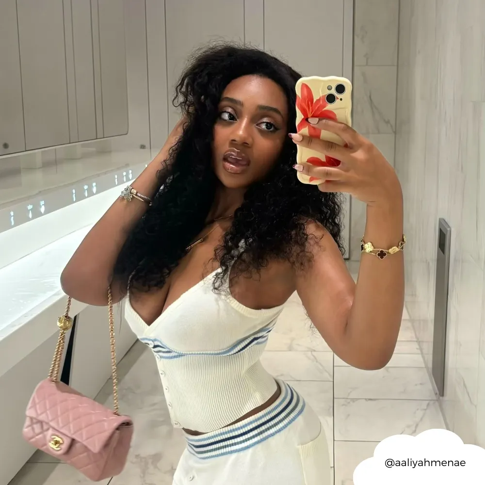 Wavy Phone Case - Island Girl Ibiza Lily Anti Shock Soft Detail Layer